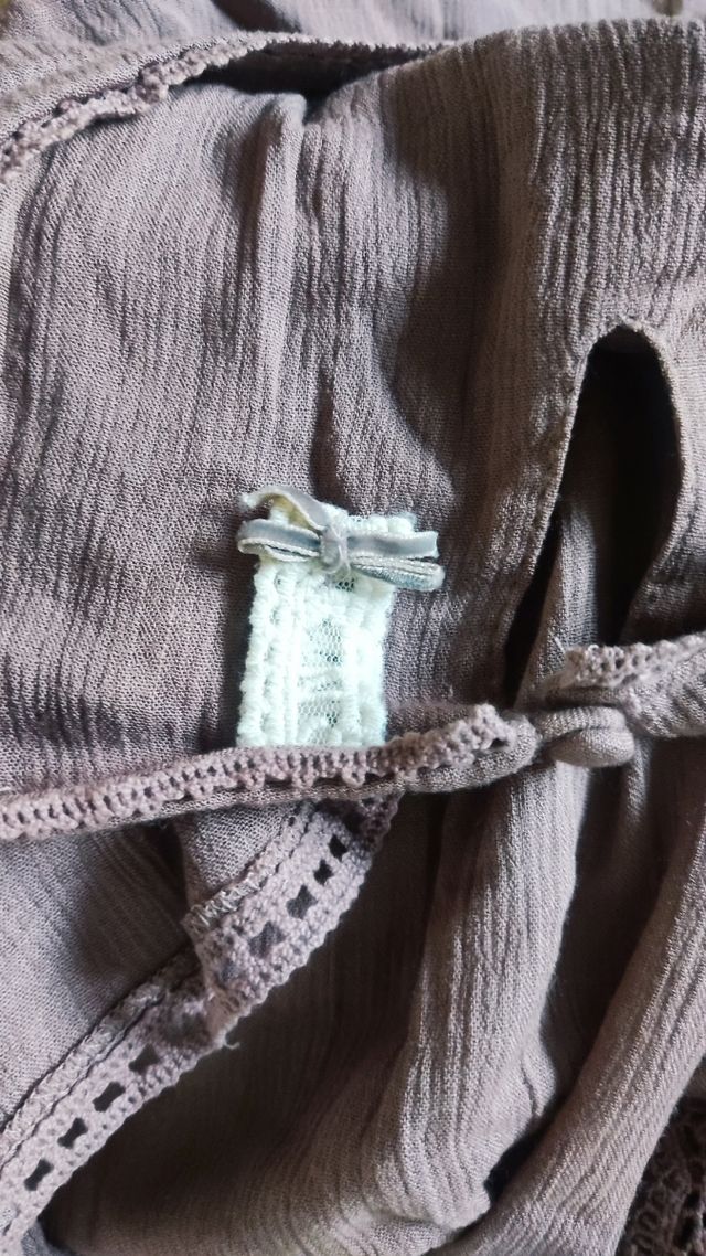 Camisa Nekane romántica