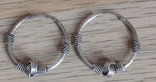 Pendientes Aro Plata