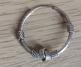 Pendientes Aro Plata