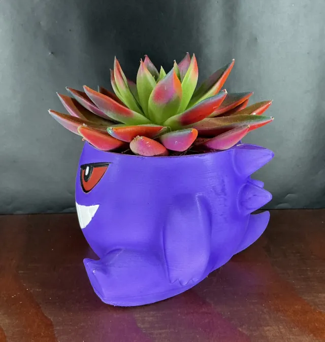 Maceta 3D - Gengar