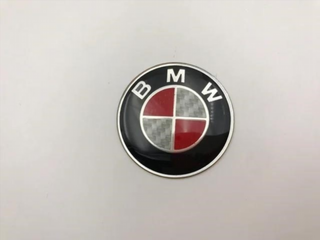 Emblema BMW Blanco/Rojo volante 45mm Ref: 1734