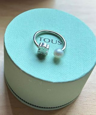 Anillo plata Tous con Perla cultivada Sweet Dolls