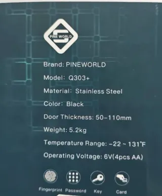 Cerradura Inteligente con wifi Smart Lock.