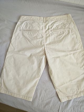 Pantalón corto Zara Man beige tallla 40