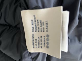 Chaleco de plumas Moncler original para chico
