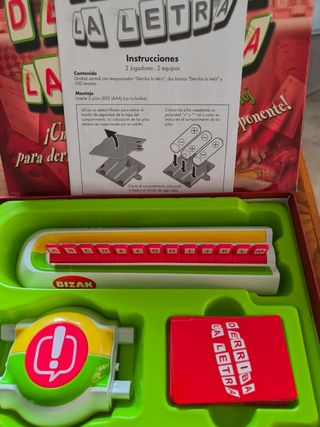 Juego de mesa Derriba la Letra
