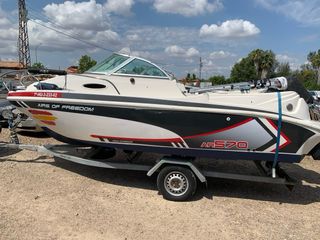 Remolque barco 6m, rodamientos nuevos 