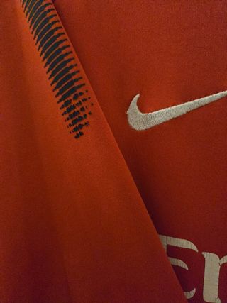 Sudadera PSG Nike Roja Media Cremallera