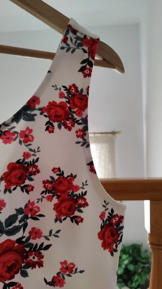 Vestido Rosas