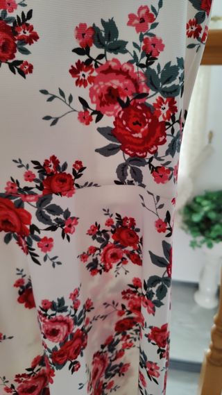 Vestido Rosas