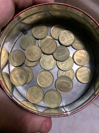 Moneda 1 Peseta 1982 Rey Juan Carlos I