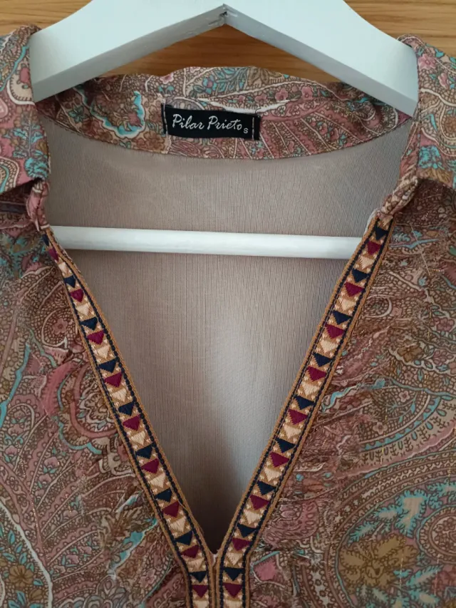 Blusa Pilar Prieto Estampada