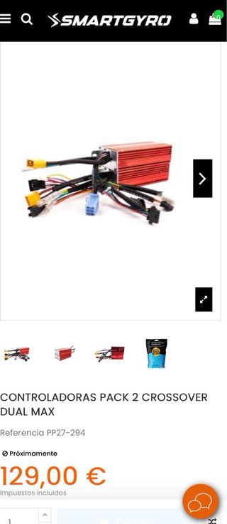 Centralita Smartgyro Crossover Dual Max