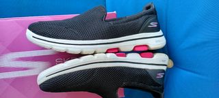 Zapatillas Skechers Mujer Negras/Rosa