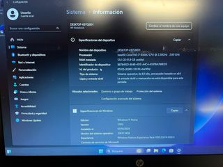 HP i7 12GB RAM SSD