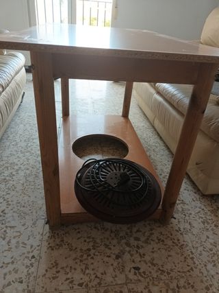 Mesa camilla con brasero
