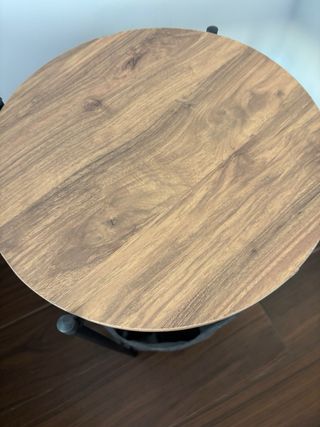 Mesitas Noche Auxiliar con Cesta Gris (2)