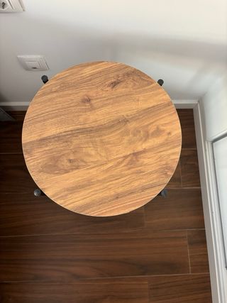 Mesitas Noche Auxiliar con Cesta Gris (2)