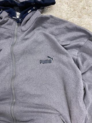 ¡¡OFERTA!! Talla L Chaqueta Puma Vintage Gris 