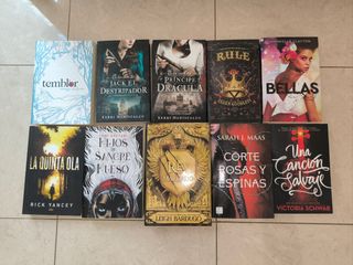 Pack libros juveniles varios