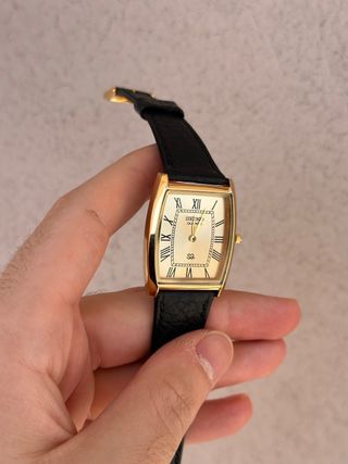 Orologio Seiko Tank Vintage Oro Nero