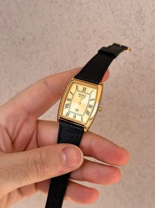 Orologio Seiko Tank Vintage Oro Nero
