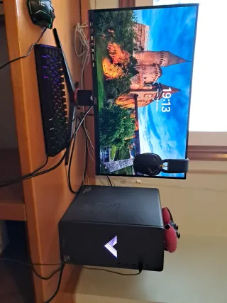 Computer Victus + schermo + tastiera + Ryzen 5000