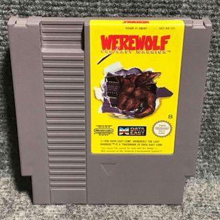Werewolf The Last Warrior NES Cartucho