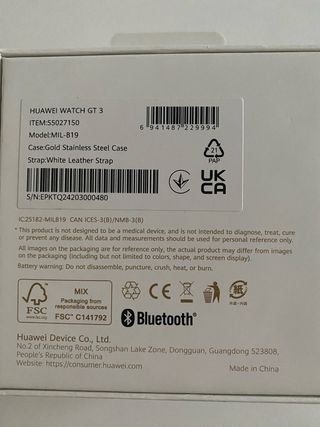 Huawei Watch GT 3 42mm Beige/Dorado
