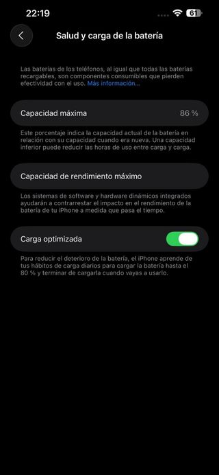 iPhone 13 Pro Max Azul 128gb 86%