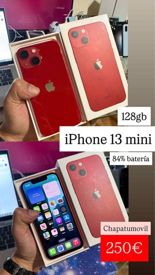 iPhone 13 mini 128 gb rosso