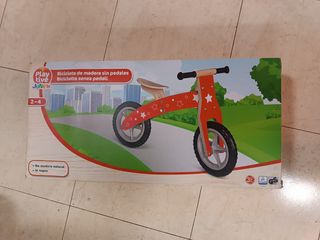 Bici de madera sin pedales Junior 2-4 años