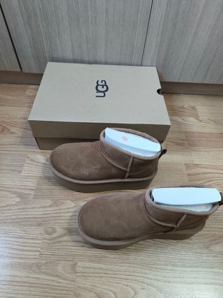 Botas UGG Mini Platform Chestnut