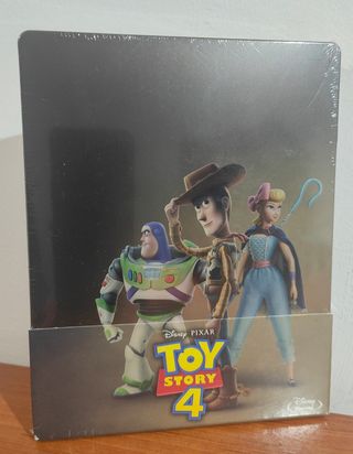 TOY STORY 4 BLU-RAY STEELBOOK NUEVA 