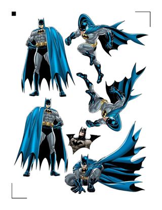 Pegatinas Héroes Marvel y DC - Set 1/2