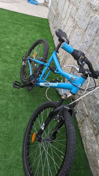 Bicicleta Rockrider 6.0 azul