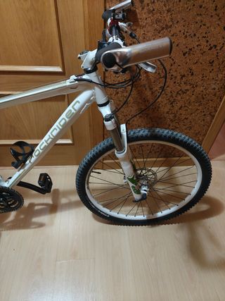 Bicicleta Rockrider Blanca26