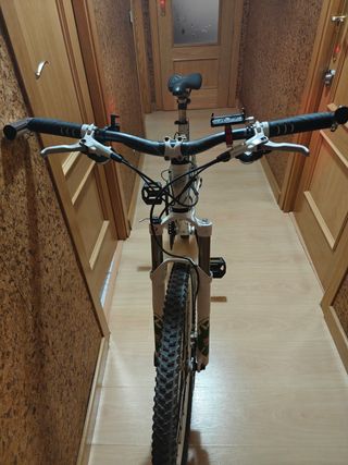 Bicicleta Rockrider Blanca26