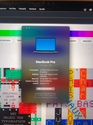 MacBook Pro 16 2019 i9 16GB 1TB