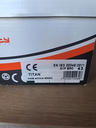 Zapatos de trabajo Tec Safety