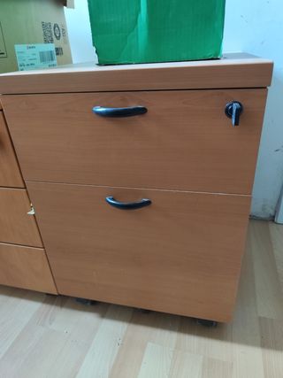 Cajonera escritorio oficina 3 y 2 cajones