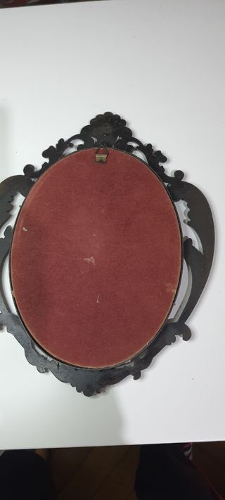 Coppia Quadri Ottone Fiori Viola