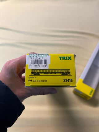 2 Vagones TRIX/Marklin DB Escala HO
