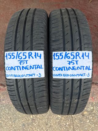 2 Neumáticos Continental 155/65R14 75T