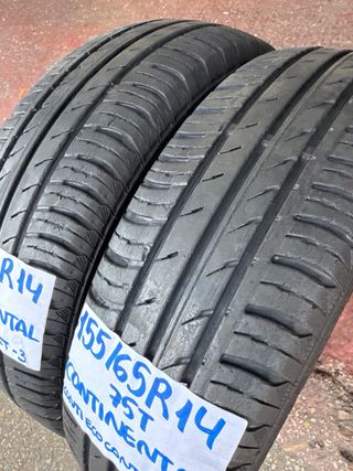 2 Neumáticos Continental 155/65R14 75T