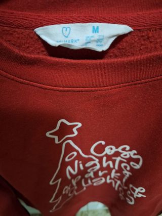 Jersey Navideño Rojo Talla M
