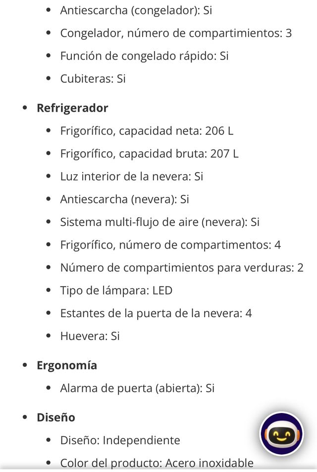 Frigorífico Samsung No Frost!Condiciones perfectas