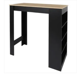 Mesa alta madera 