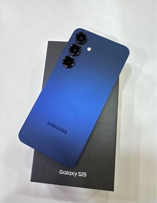 Samsung Galaxy S25 blu
