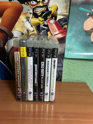 Pack 7 Juegos PS3: Call of Duty, Assassin's Creed,